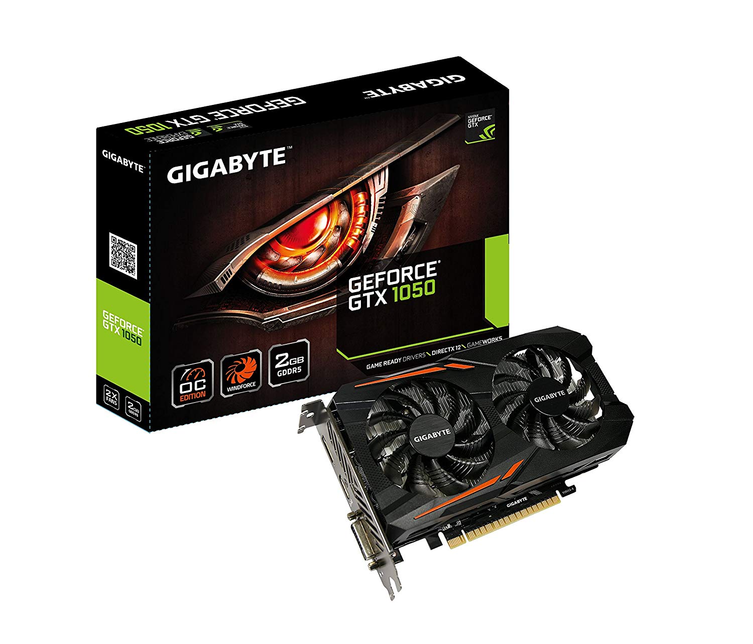 Gigabyte Geforce GTX 1050 2GB GDDR5